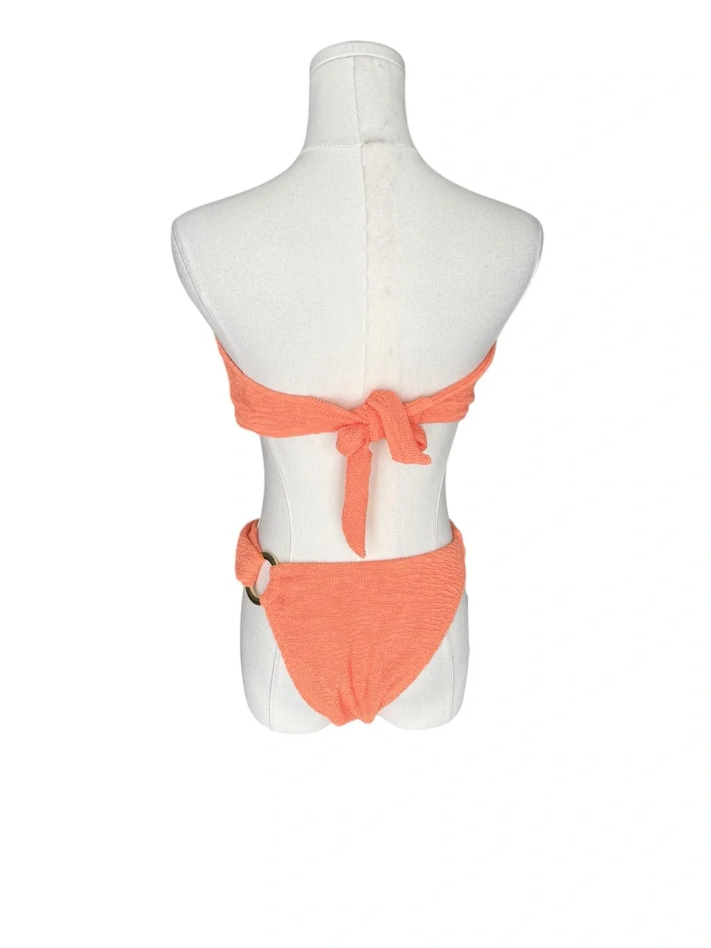 Monday Swimwear - NWT St. Martinique Bronte Bikini Set Summer Peach Sz L